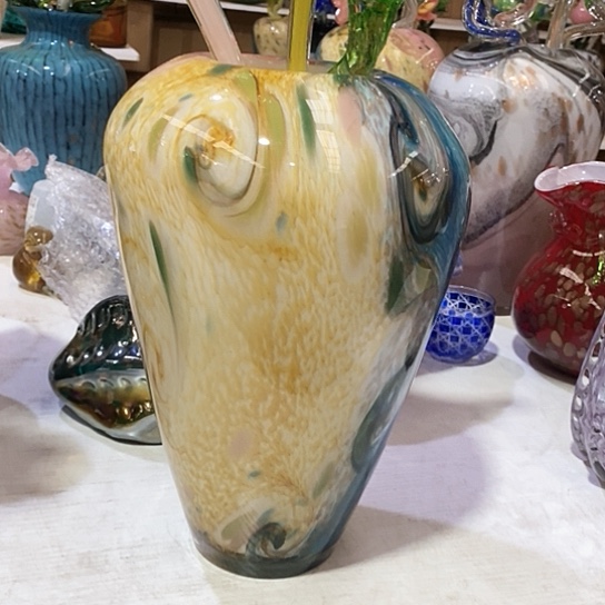 无铅玻璃花瓶高31厘米口径9厘米