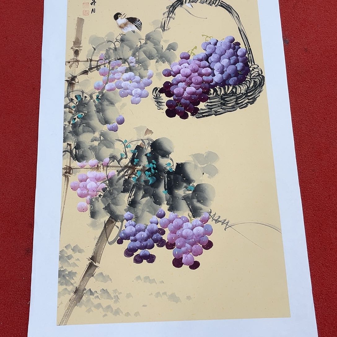 国画手绘作品国画作品展
