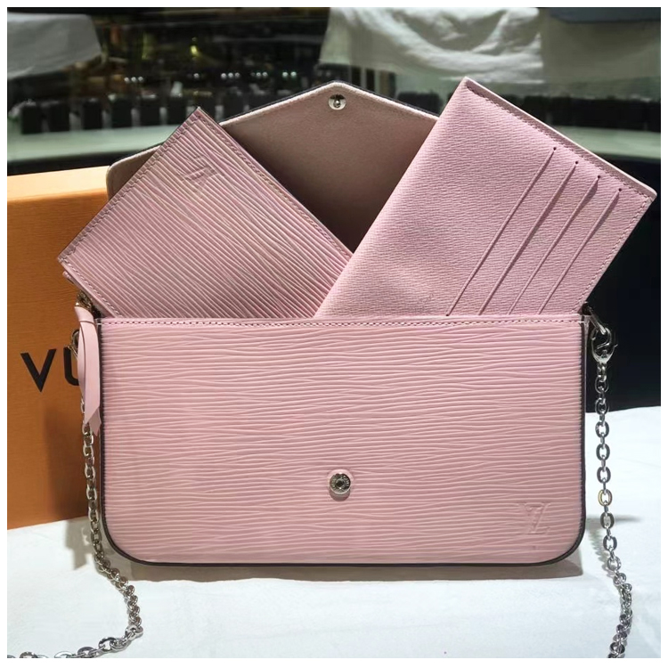 95新 LouisVuitton/路易威登 安洁利田哥三合一链条包/BK0119195