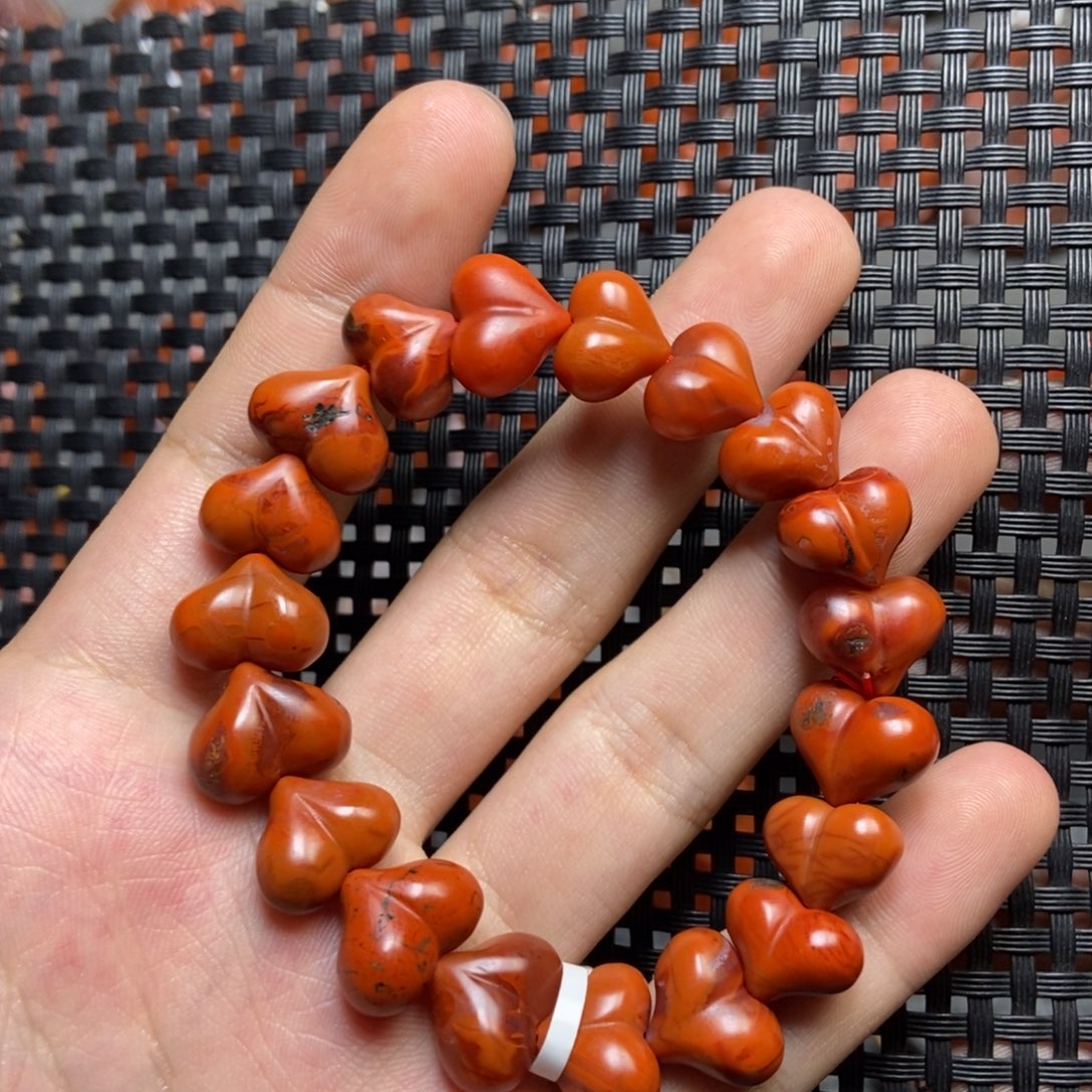 南红玛瑙未镶嵌手串