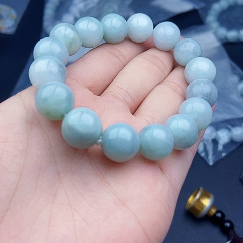 未镶嵌手链翡翠翡翠