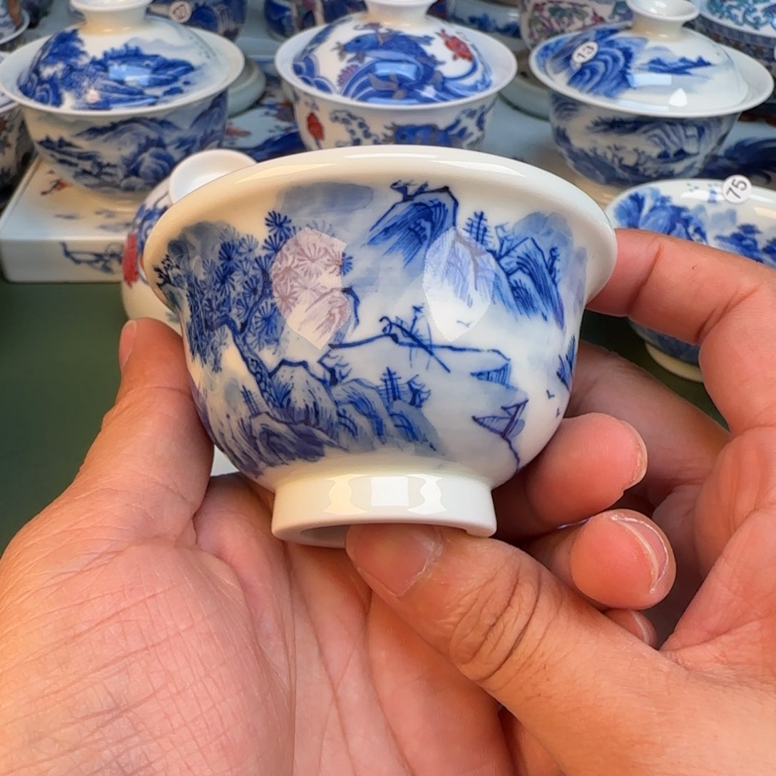 纯手绘纯手工茶具81