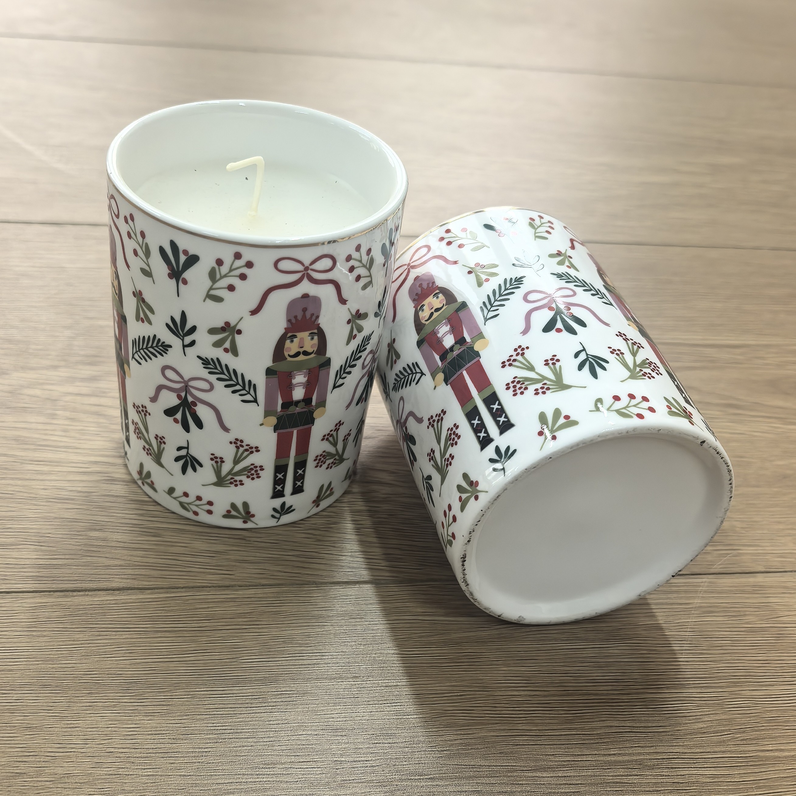 家居胡桃夹子家居香薰蜡烛