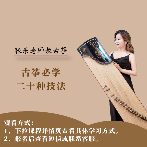 古筝必学二十种技法