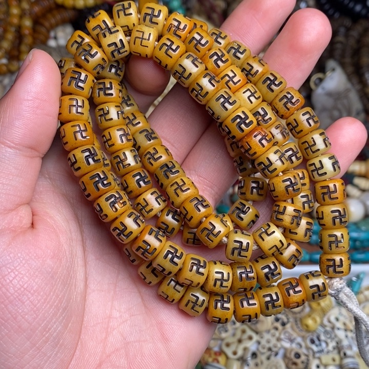 牛骨手串/手链藏传旦珍