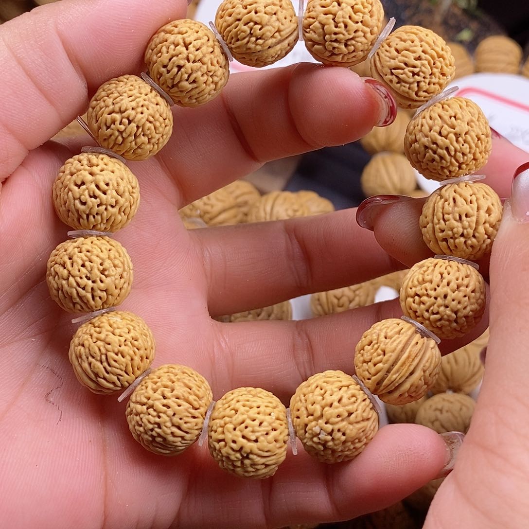 桃核手串野生果山上1.5