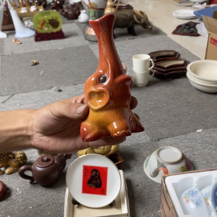 琉璃手工艺品陶瓷艺术摆件 