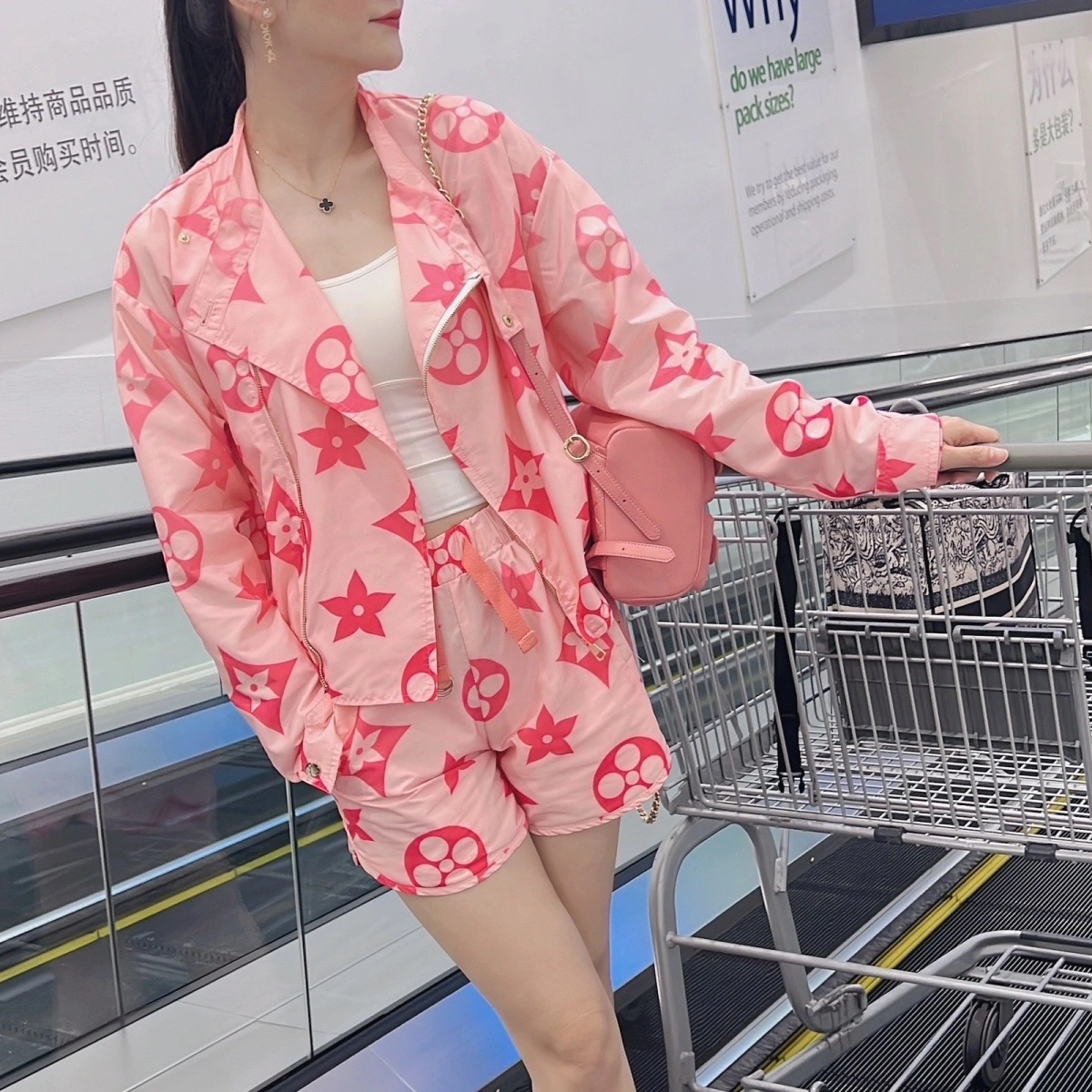 防晒服套装渐变色风衣外套舒适轻薄设计时尚百搭款