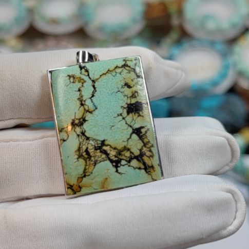 绿松石吊坠(不含链)未镶嵌