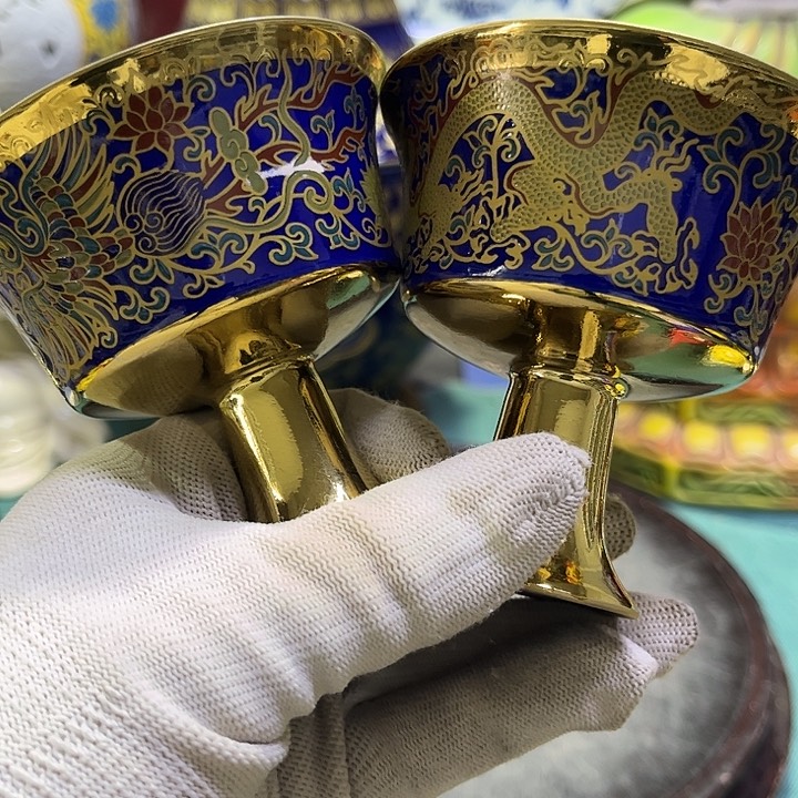 盖碗摆件摆件摆件瓷器