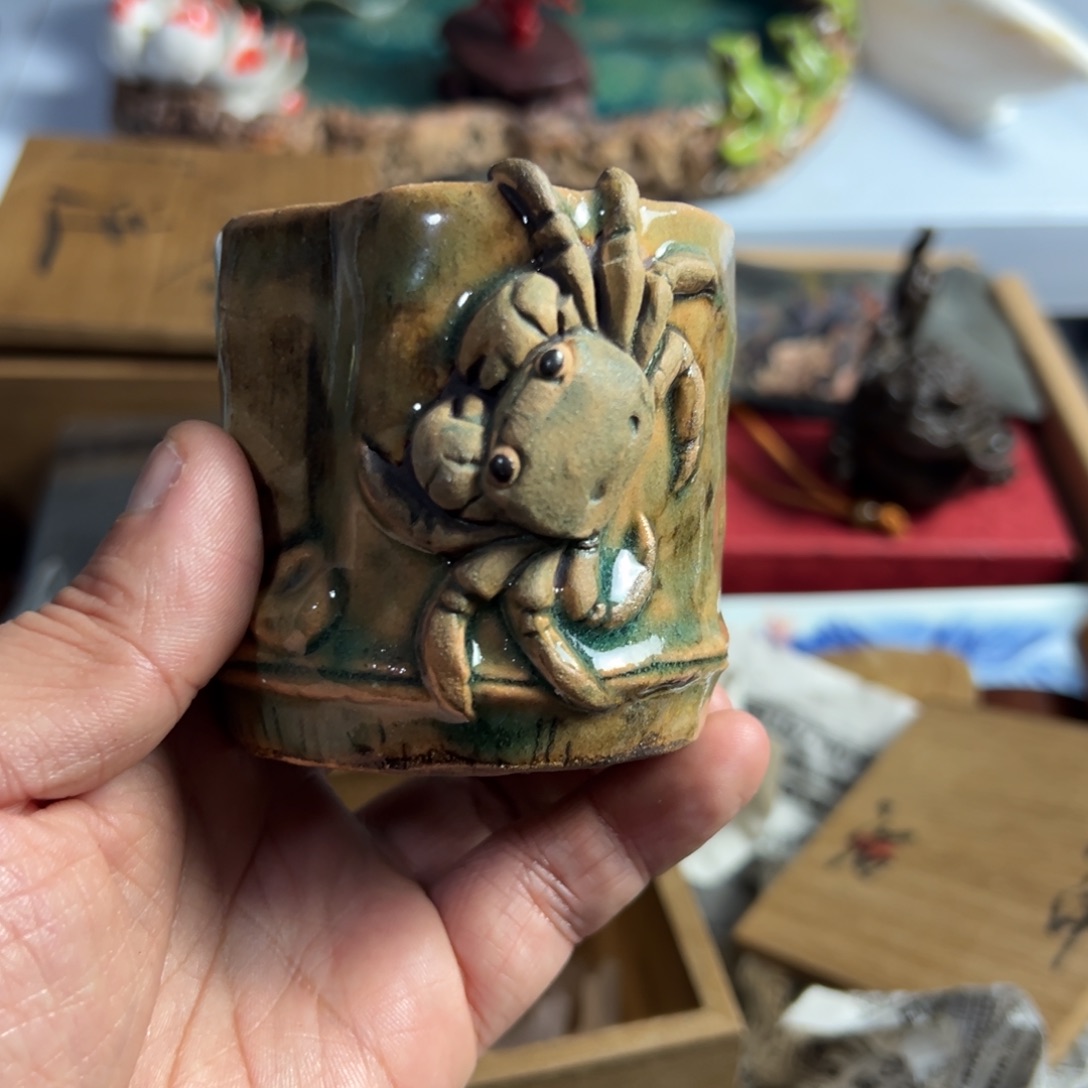 紫砂茶叶盒我家粉皮真好看啊