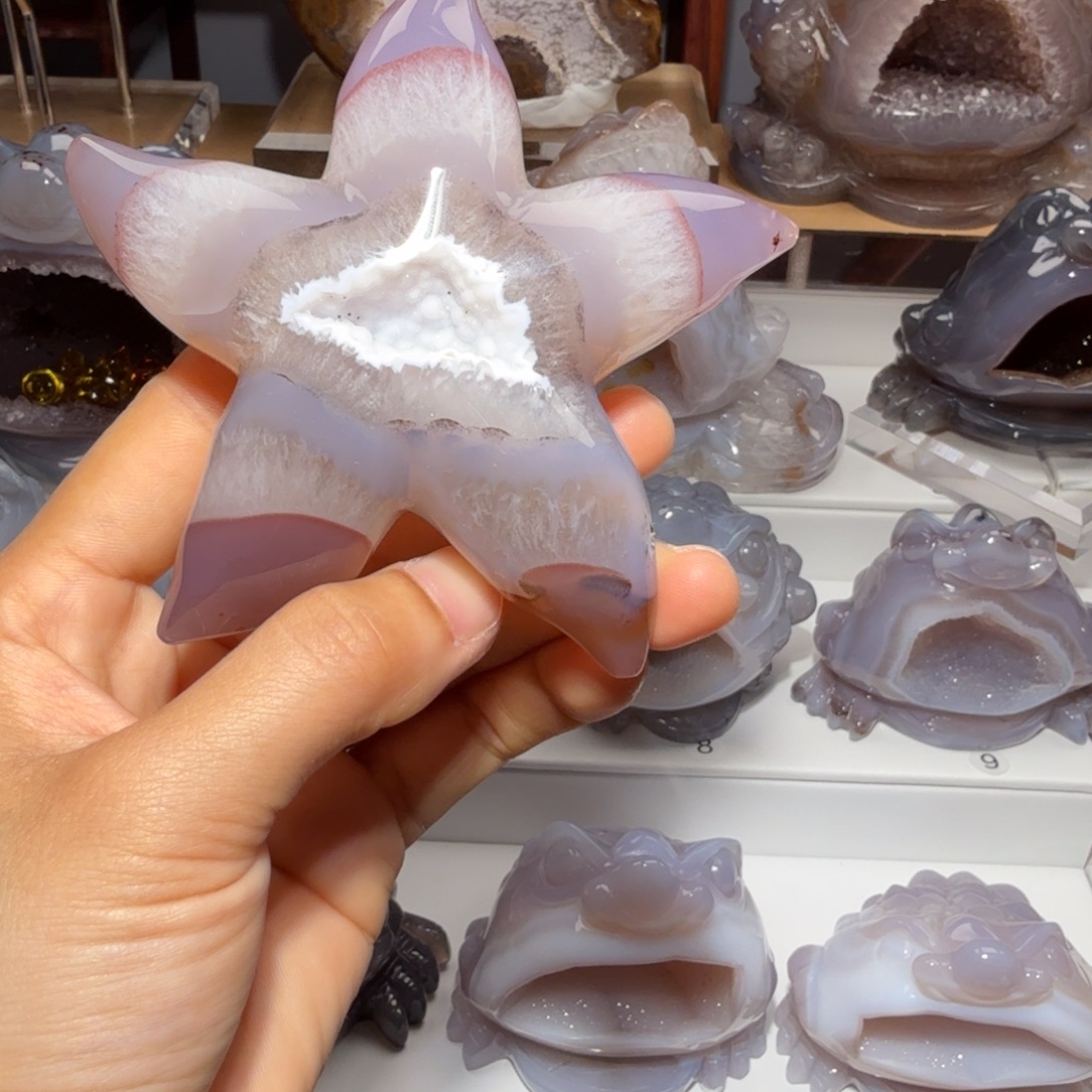 玛瑙/玉髓未镶嵌摆件