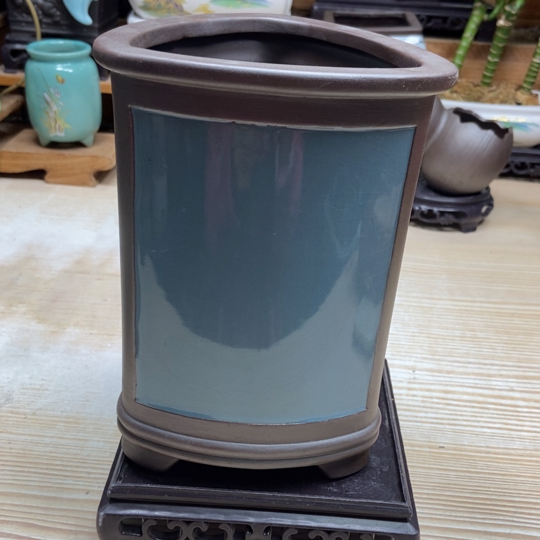 瓷片陶瓷花盆陶瓷艺术