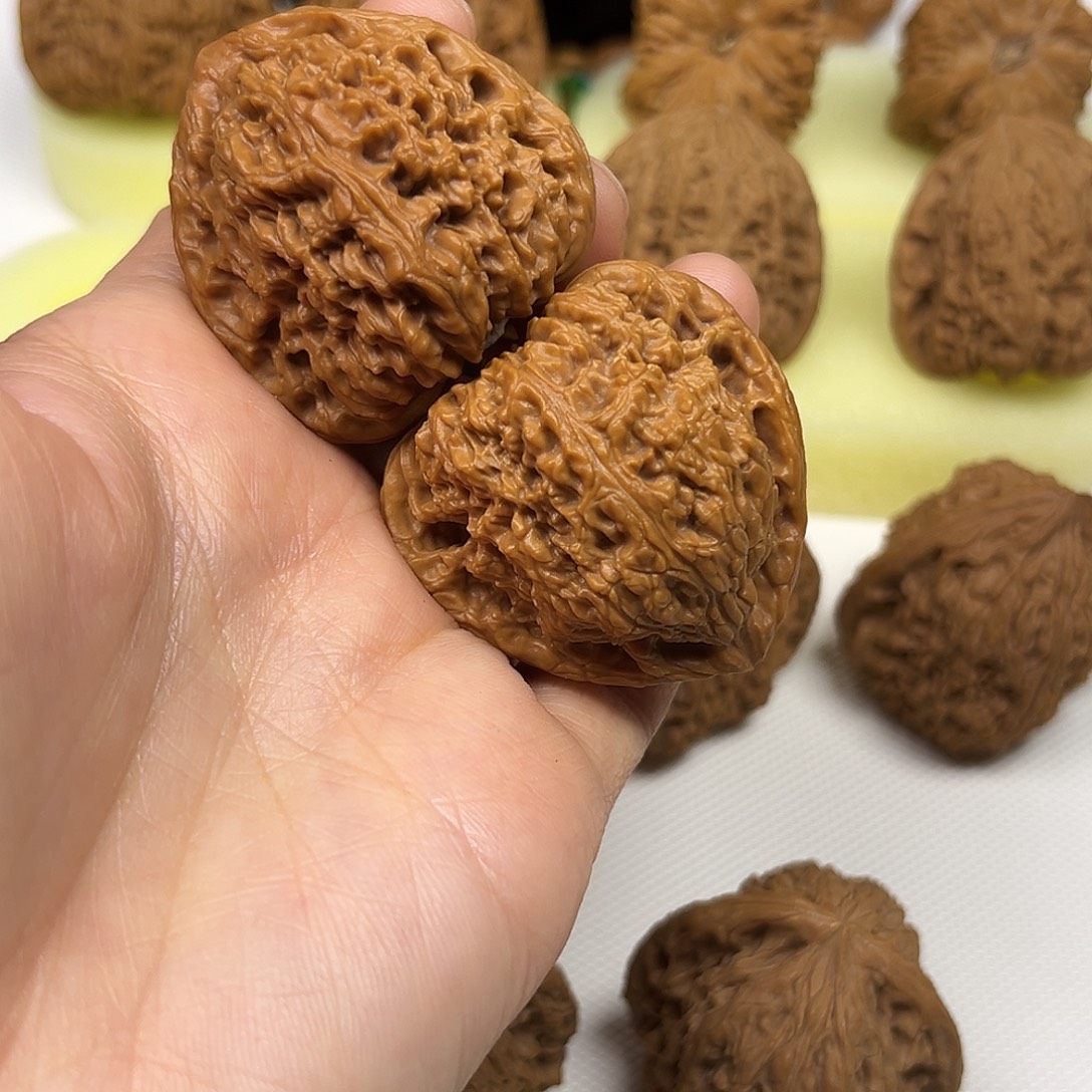 吊坠文玩核桃三角疆39