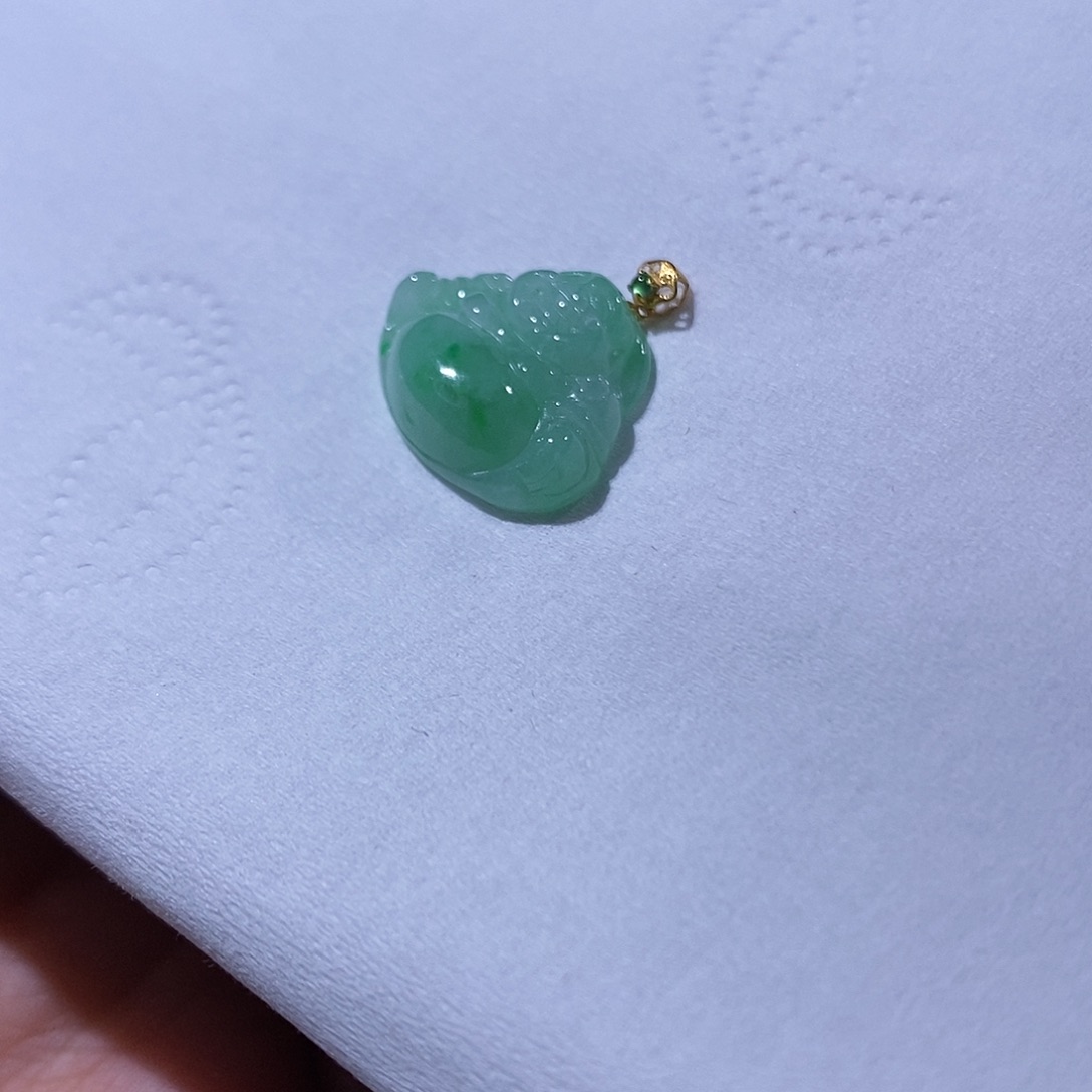 翡翠吊坠(不含链)未镶嵌