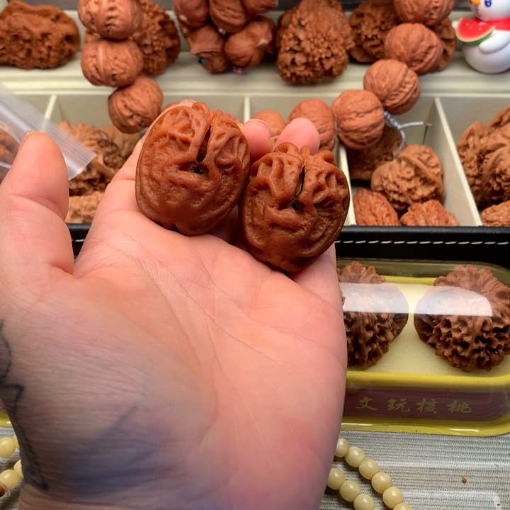 吊坠文玩核桃全品鬼脸