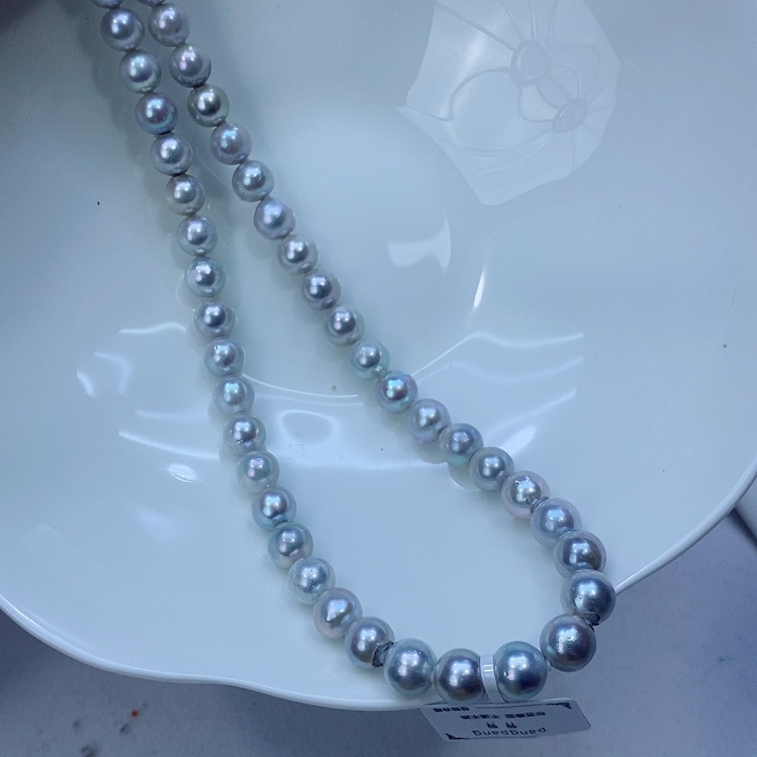海水珍珠颈饰银S925镶嵌