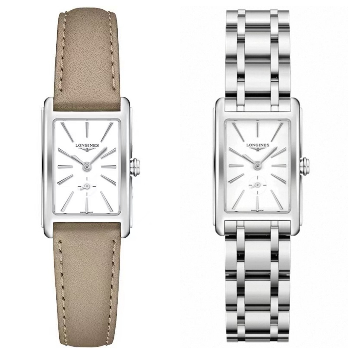 99新 Longines/浪琴 维纳中号/石英/白盘条丁/表径20.8-32mm/女士