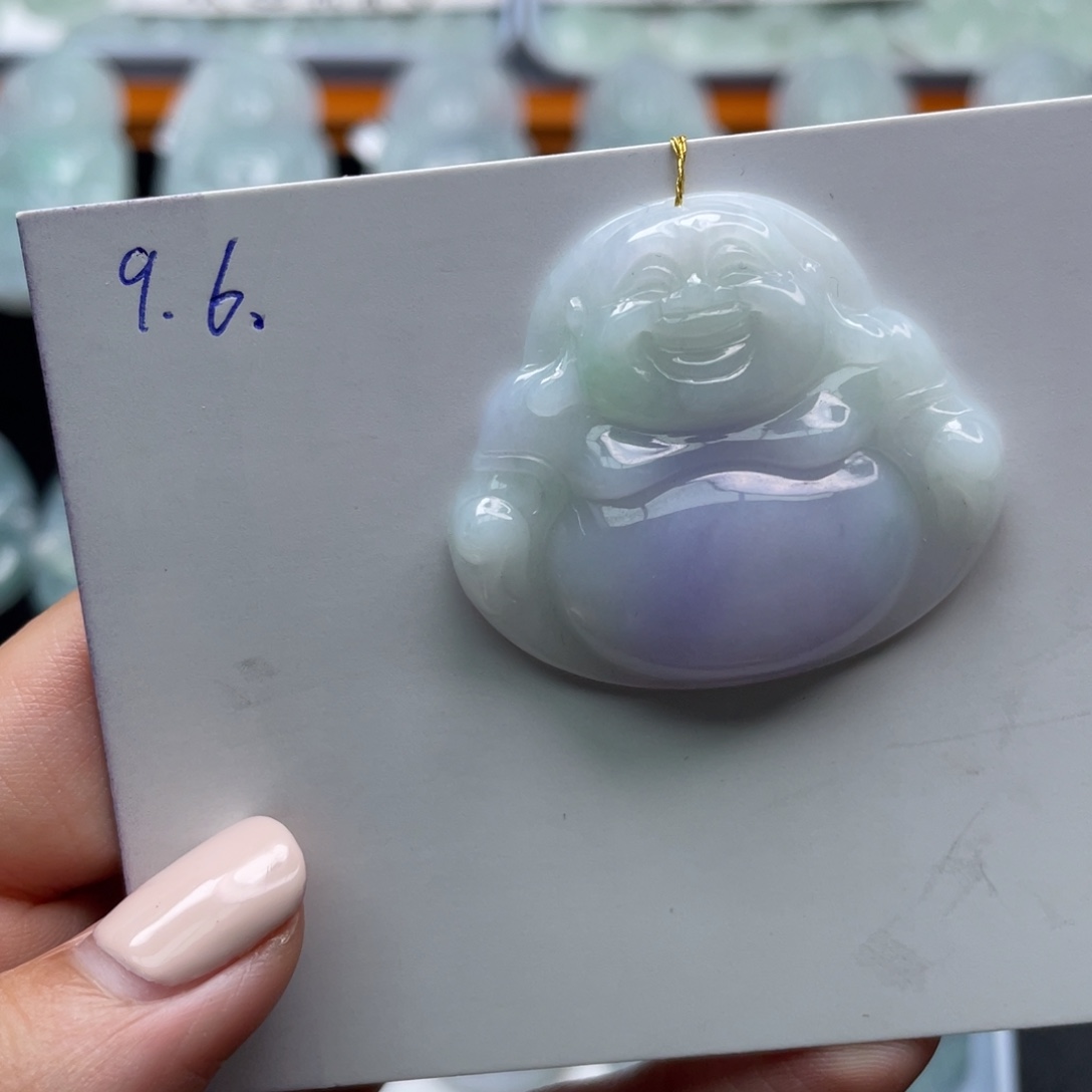 颈饰未镶嵌翡翠佛公