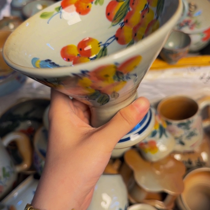 瓷片景德镇陶瓷手工手绘