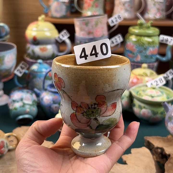 杯景德镇陶瓷手绘作品440