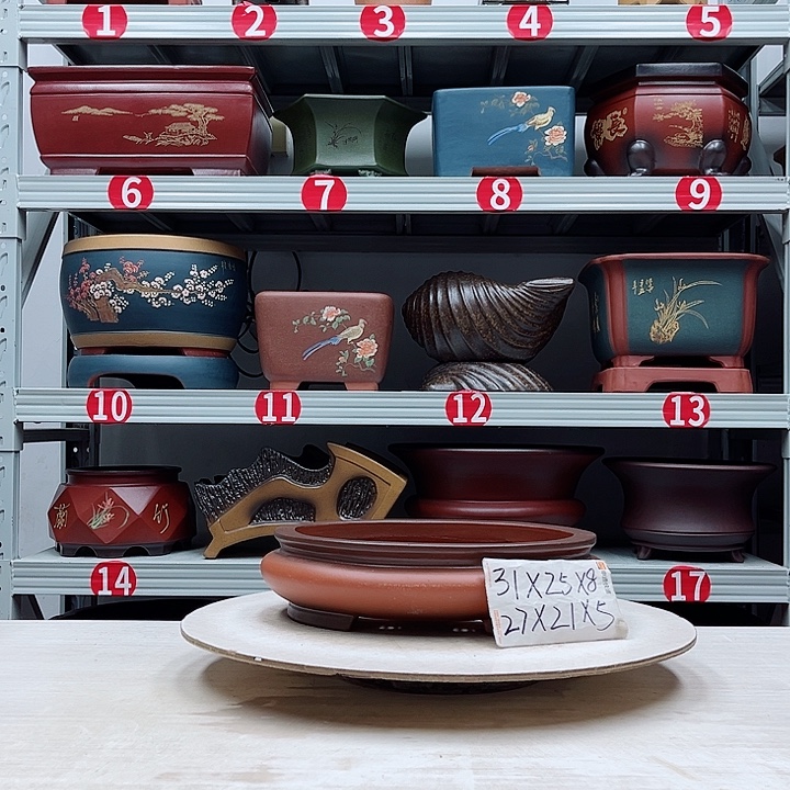 紫砂花盆紫砂花盆