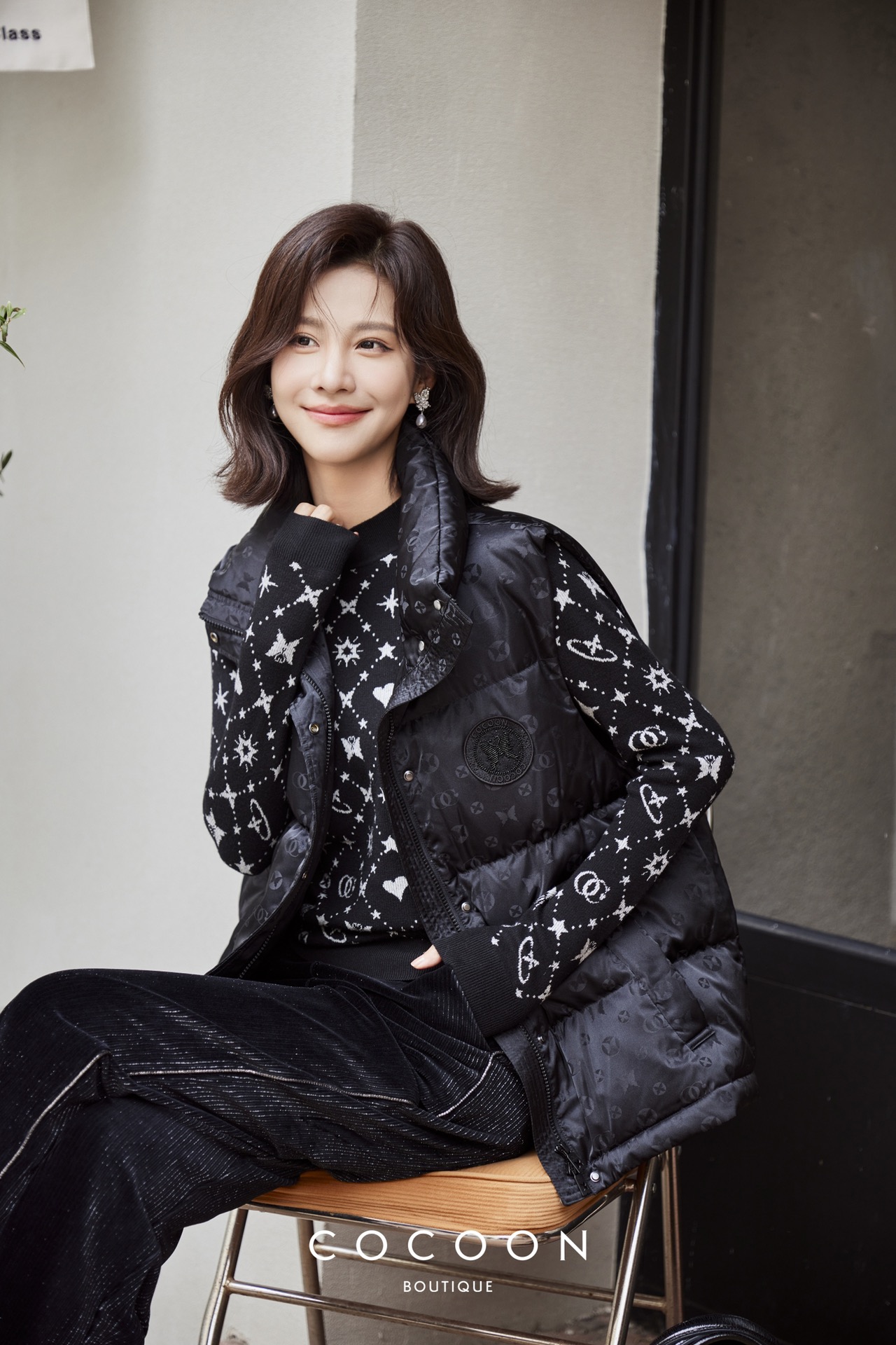 COCOON时尚休闲百搭马甲羽绒服23410BF151061020