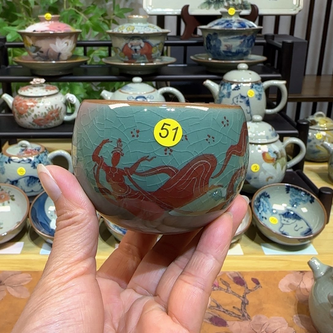 景德镇陶瓷手绘茶具