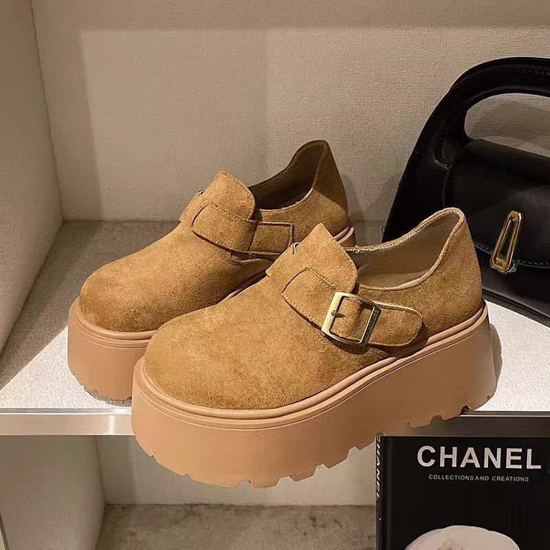 迪否厚底增高勃肯鞋2025春季新款爆款时尚女鞋X067