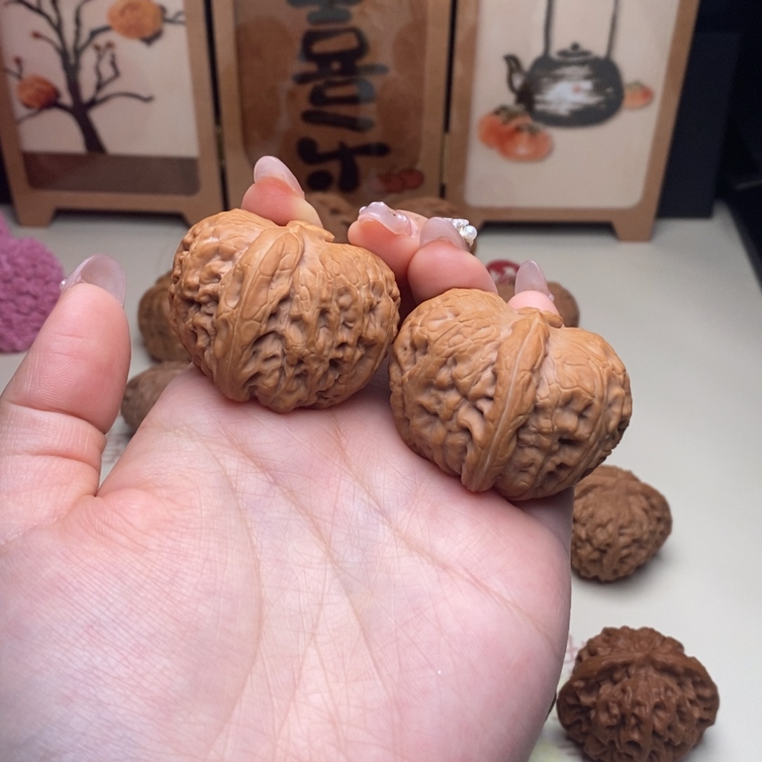 把件桃核44✖️40平谷元宝