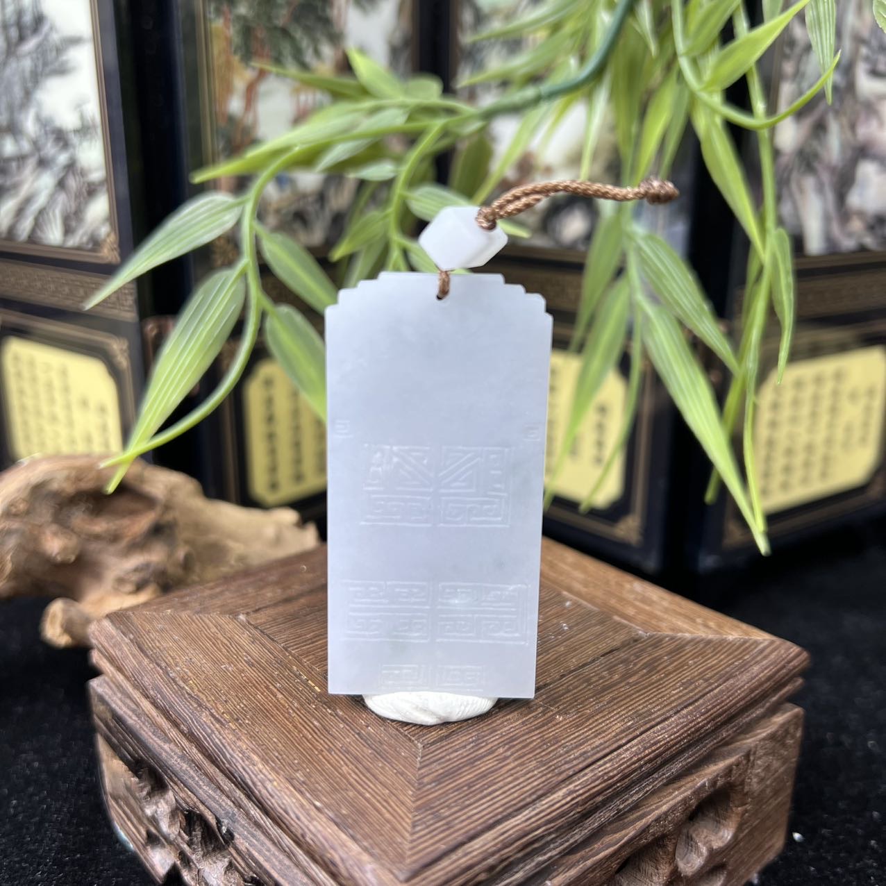 LYPM-24-10翡翠5-3仿古事牌