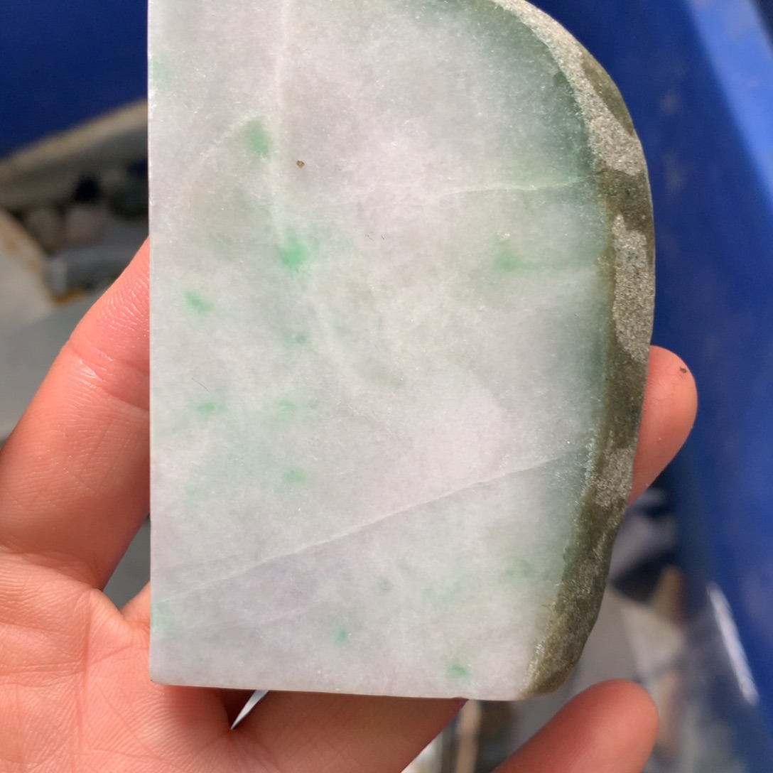 翡翠裸石翡翠边角料