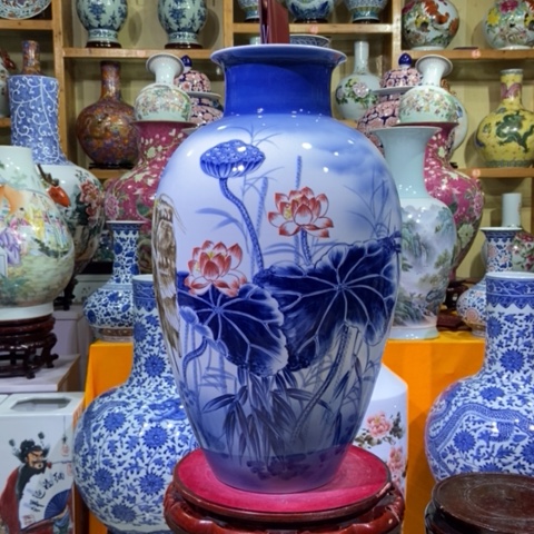 花瓶景德镇陶瓷花瓶摆件