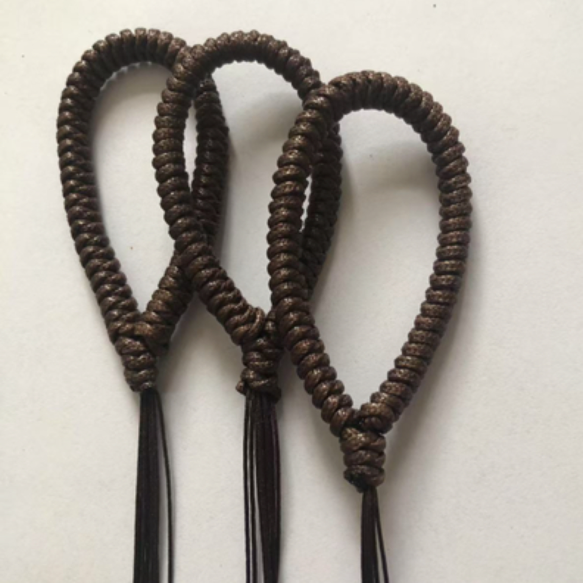 果壳风铃专用拉环绳手工编织半成品编绳DIY包挂饰坠绳