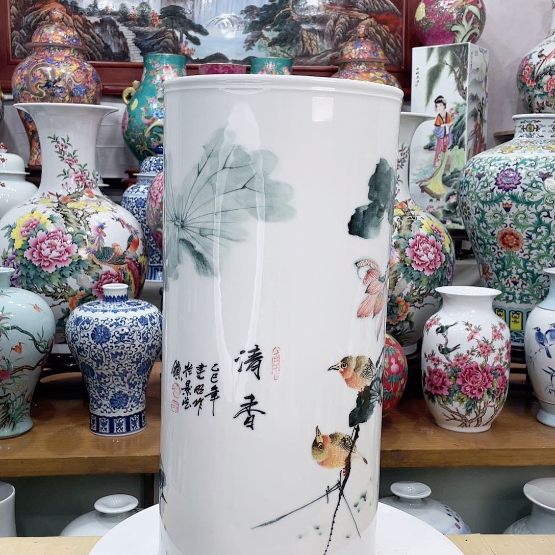 漳***商陶摆件景德镇的陶瓷