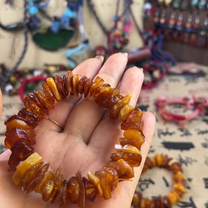 木***沐玛瑙/玉髓未镶嵌手链