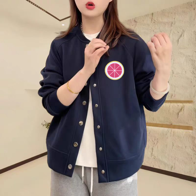 插肩袖高级感男女同款宽松韩版棒球领运动休闲百搭外套PA-N918