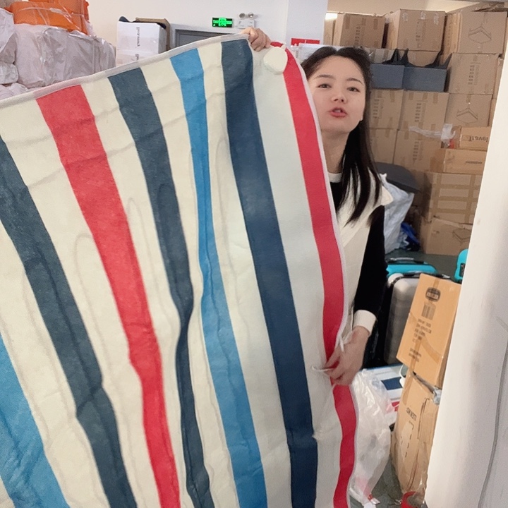 彩虹熊熊家电热毯180*200高品质