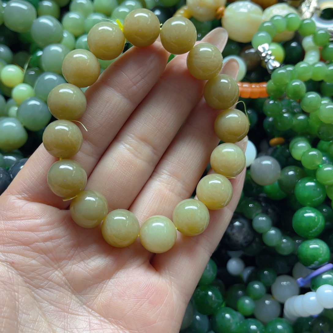 未镶嵌和田玉手串