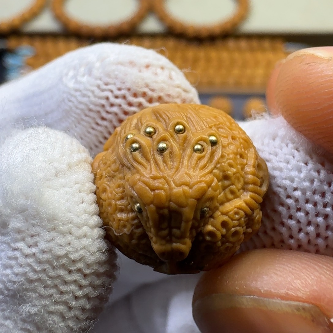 @***@吊坠猴头核桃灵蛇单颗