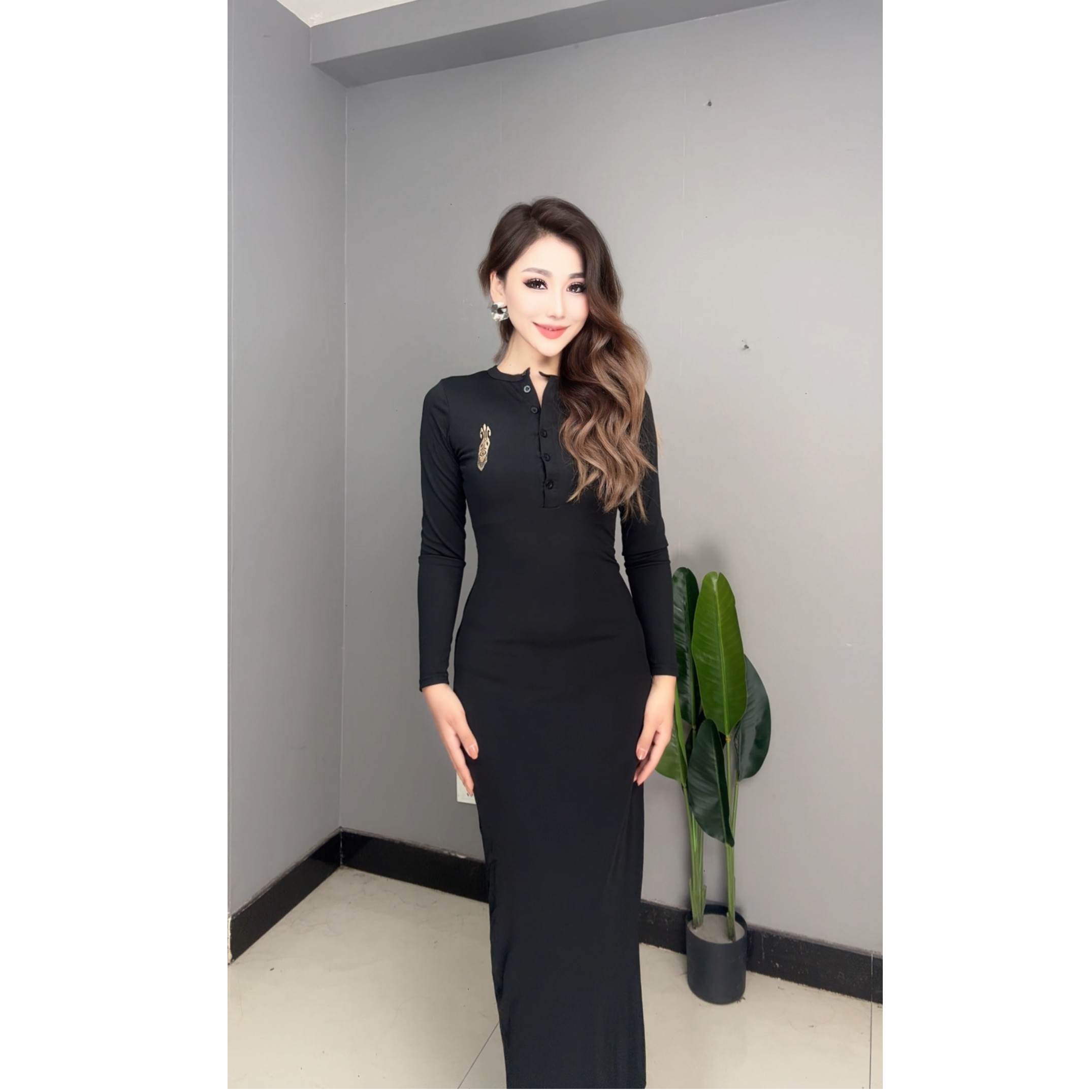 705【古丽店铺包邮】时尚气质通勤日常上班女装连衣裙