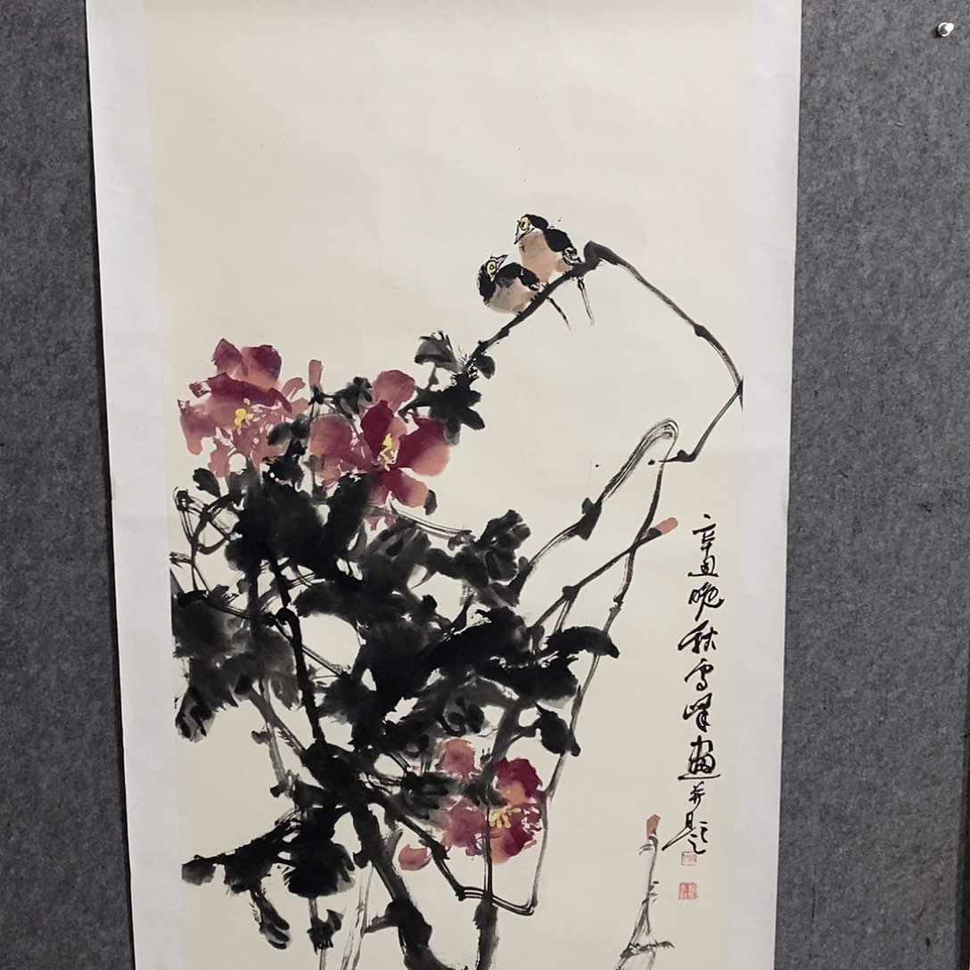 国画谢雪峰书画作品欣赏！书画