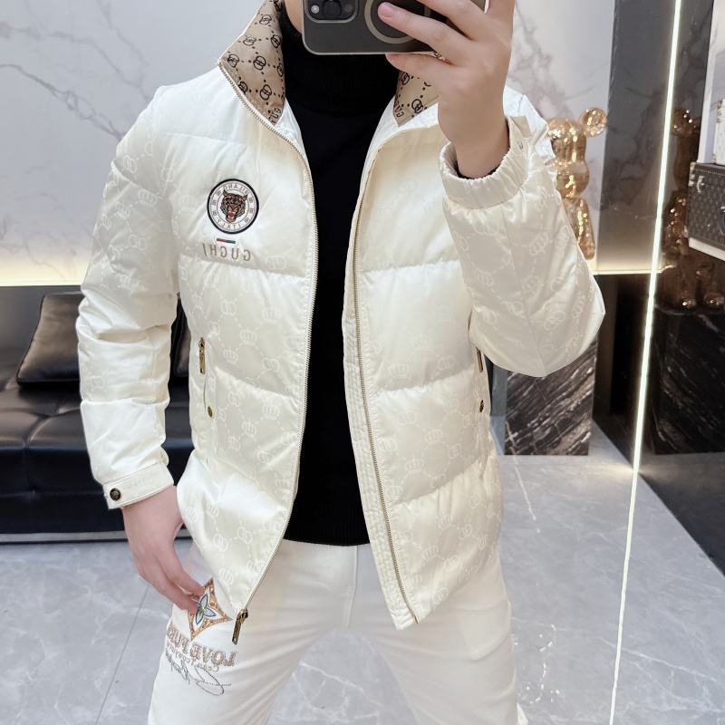 冰希欧货.高端潮牌男士立领羽绒服帅气加厚保暖外套2025冬季新款