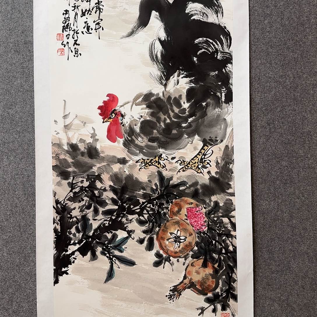国画娄鹏老师手绘作品