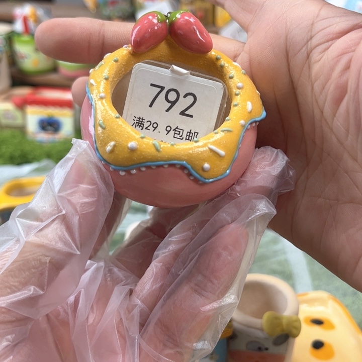 792甜甜圈手工盆现货