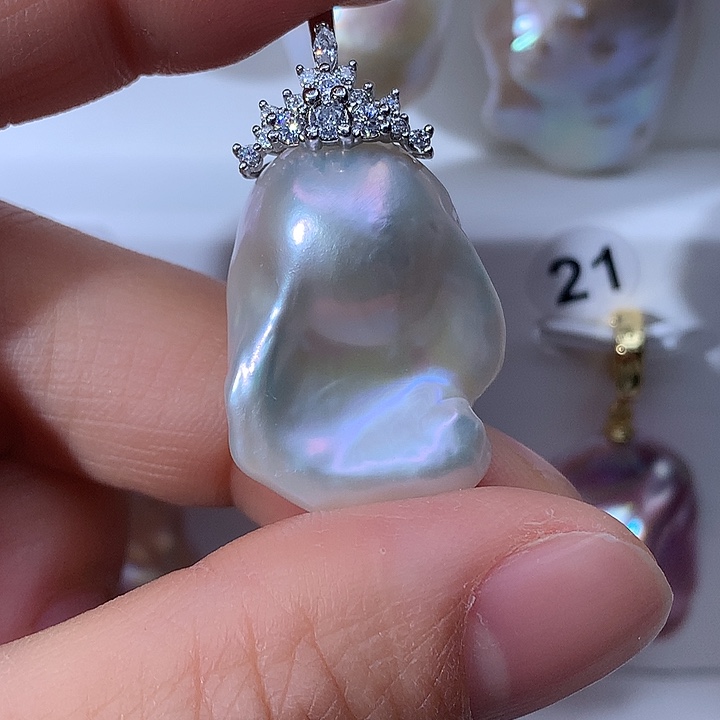 淡水珍珠未镶嵌颈饰