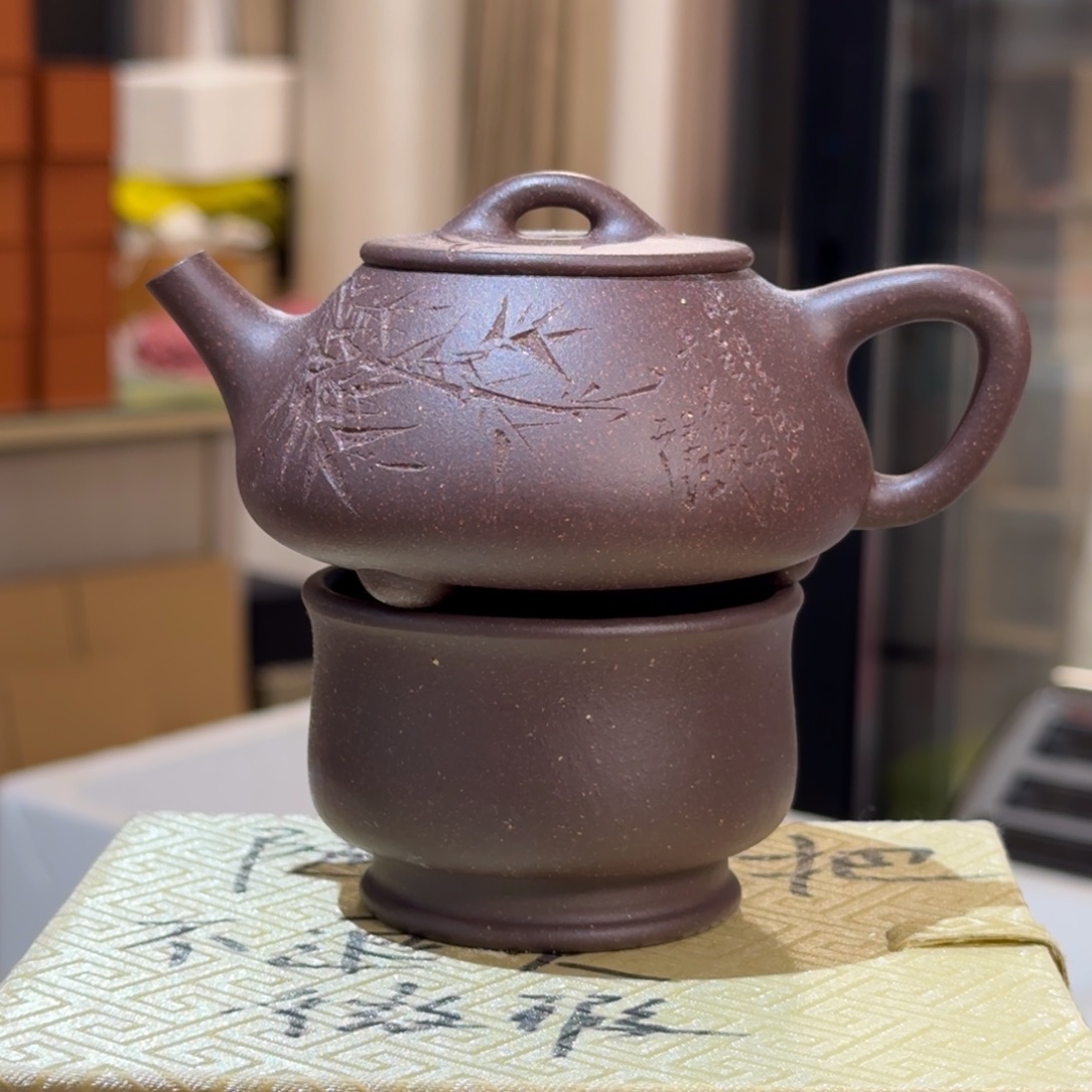 茶壶紫砂原矿原石的制作方法