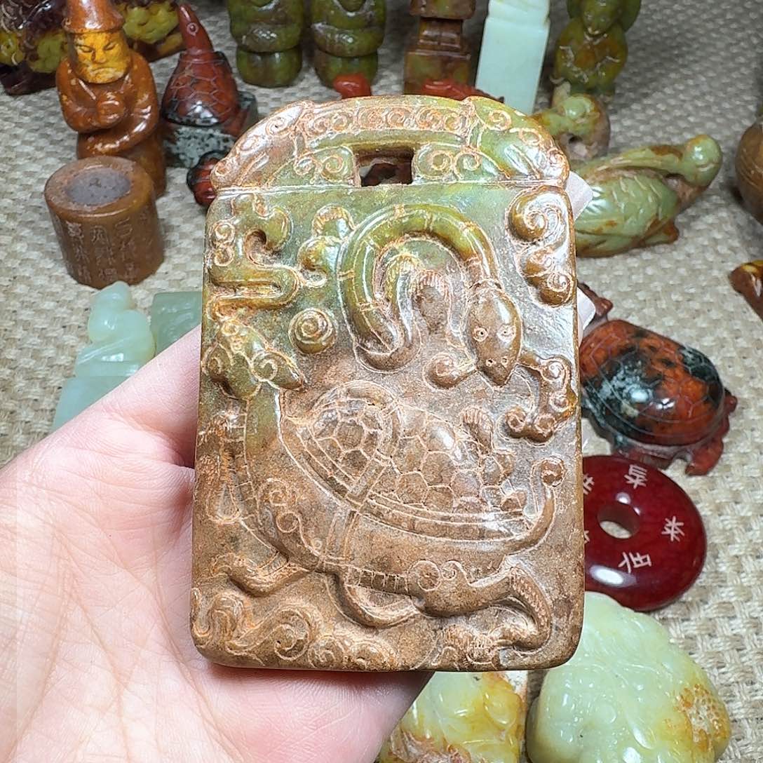 白玉菩提手串挂件