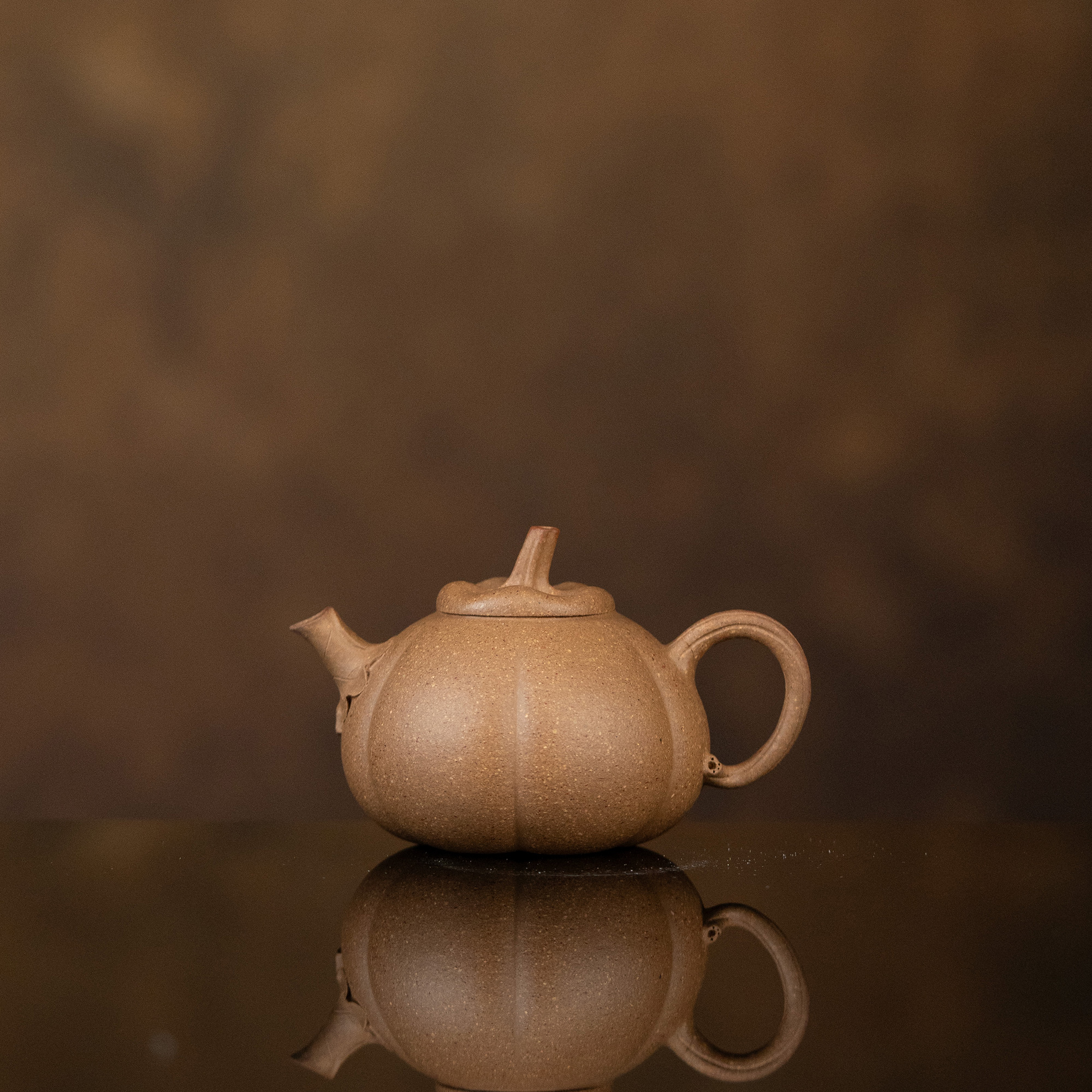 【利贞l黄-小南瓜】原矿段泥130cc手工制宜兴茶壶茶具BG