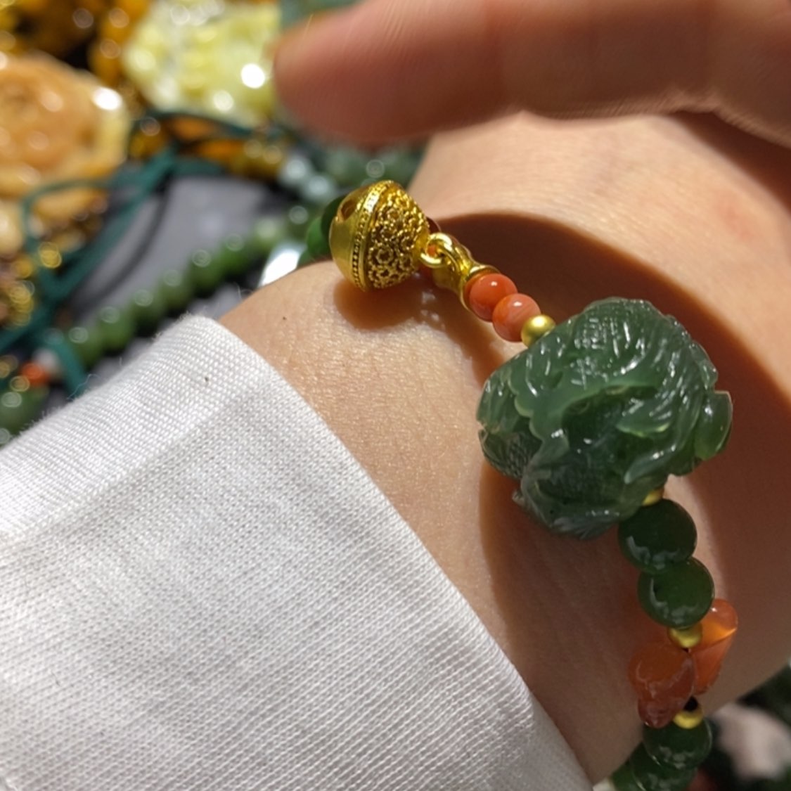 【闪购商品】和田玉颈饰未镶嵌